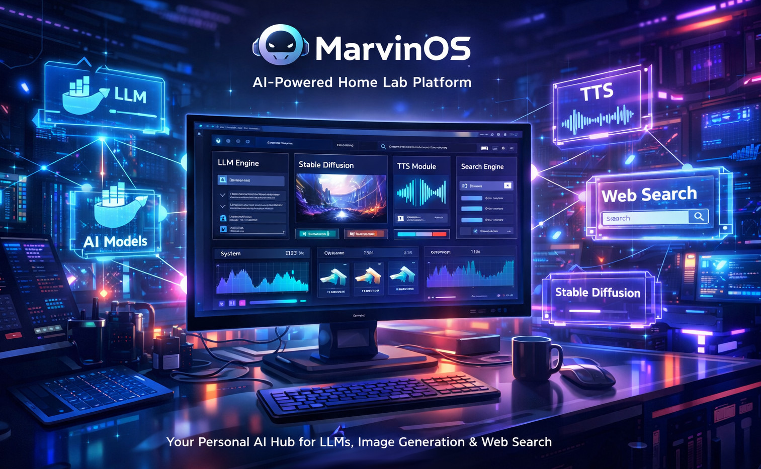 MarvinOS AI Lab